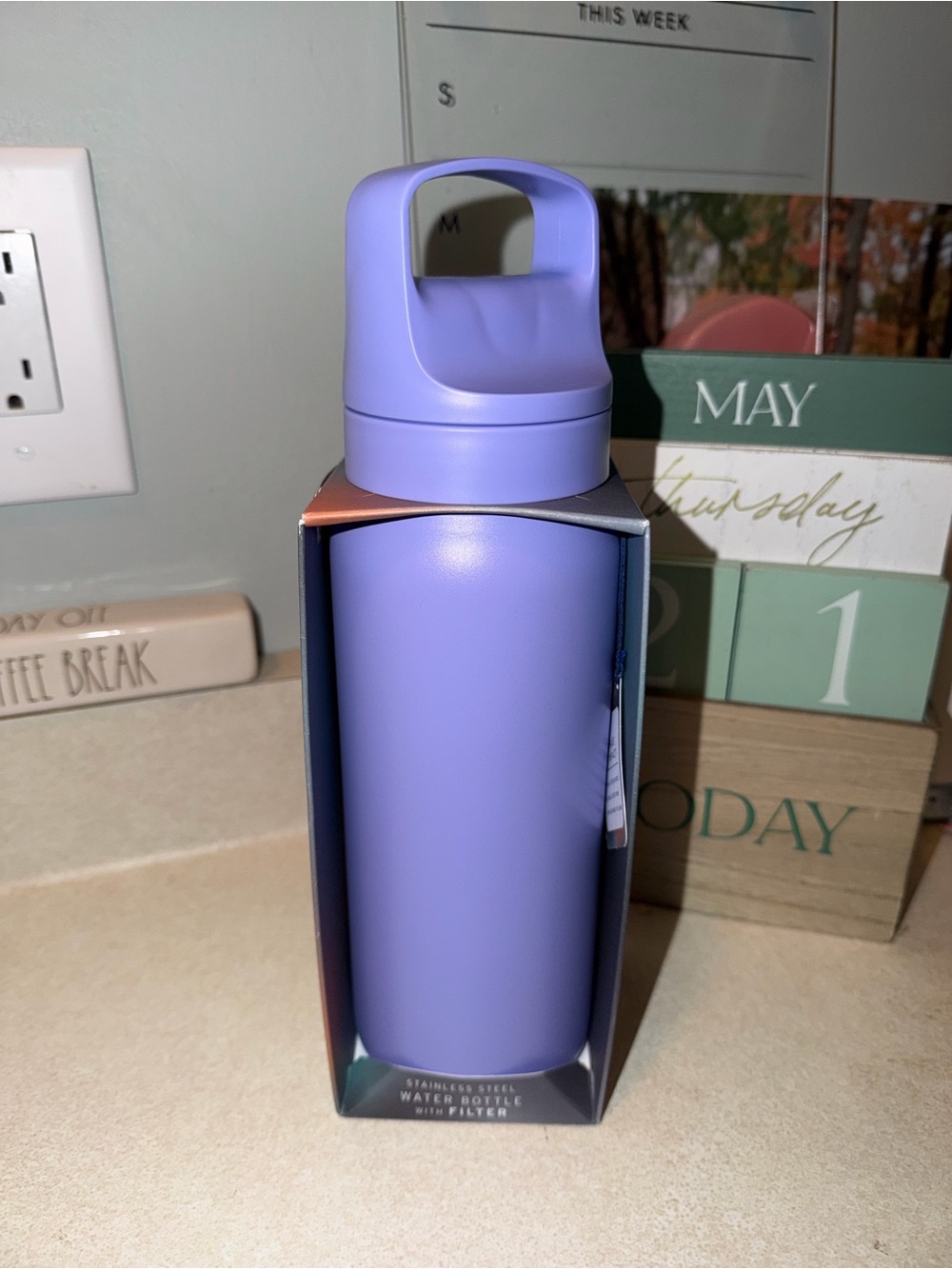 LifeStraw Go Series Insulated Stainless
Steel Water Filter Tumbler 22fl oz